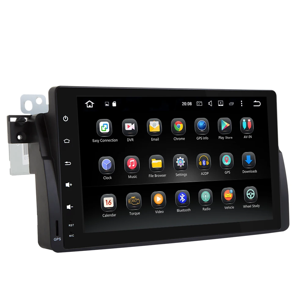 Автомобильный мультимедийный плеер Eunavi gps Android 8 0 Авторадио для BMW/E46/M3/MG/ZT/Rover 75