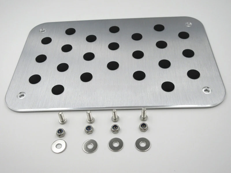 Коврики для багажника автомобиля коврик из алюминиевой резины с педалями Mercedes Benz