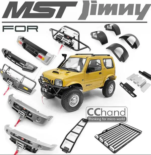 Дополнительные детали обновленные Для MST JIMNY CMX CFX 1/10 scale гусеничный грузовик SUZUKI J3