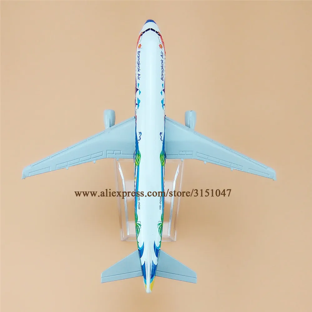 Тайские авиалинии Air Airbus 320 A320 Airways модель самолета с подставкой 16 см сплав Металл