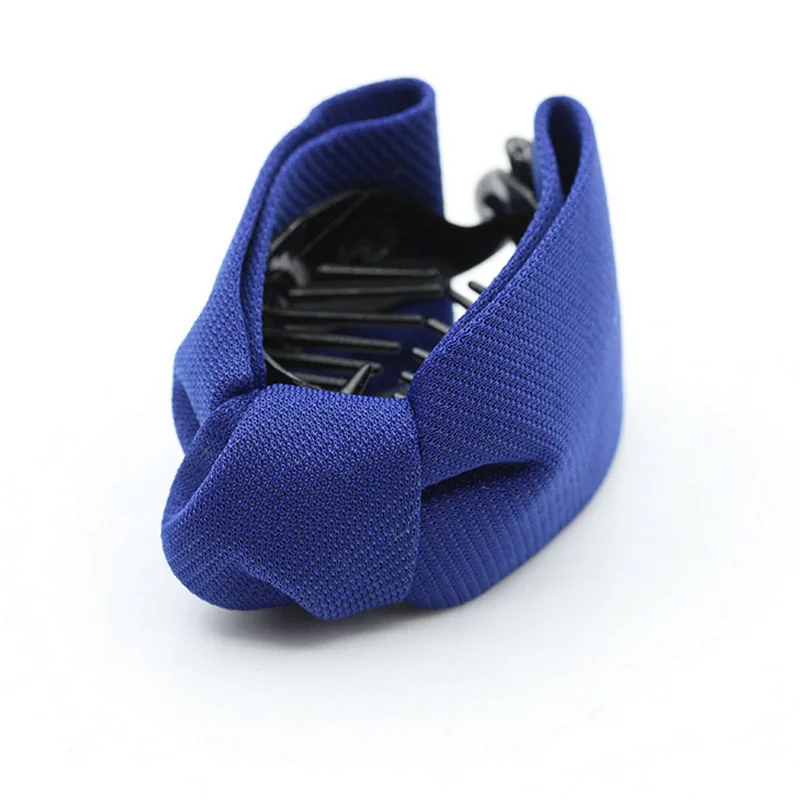 Royalblue Хит, модные корейские заколки для волос с большими бантами, заколки для волос для женщин и девушек, аксессуары для волос - Окраска металла: Royalblue