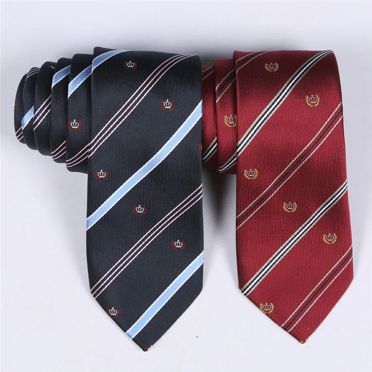 

Fashion Neck Tie Necktie Groom Gentleman Ties Wedding Birthday Party Gifts For Men Formal Striped Silk Gravata Slim Arrow Tie