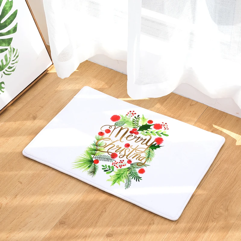 Модный стиль высокое качество печать Рождественское украшение подушка коврик