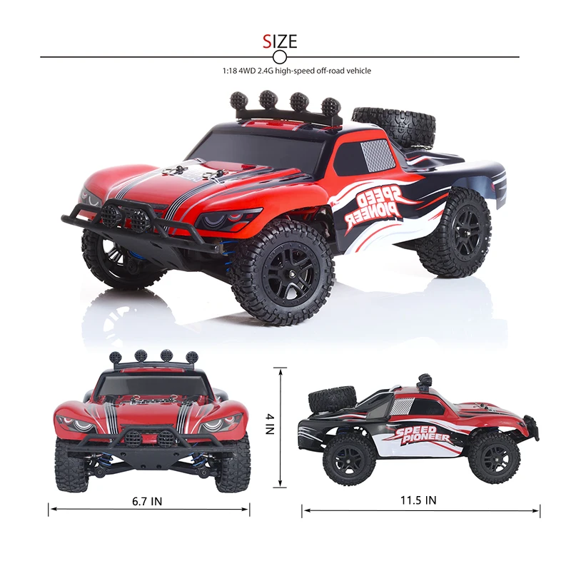 1:18 2,4 GHz RC автомобиль 4WD высокая скорость бездорожье Быстрый гоночный Дрифтинг багги автомобиль дистанционного управления автомобиль электрический автомобиль с фарой