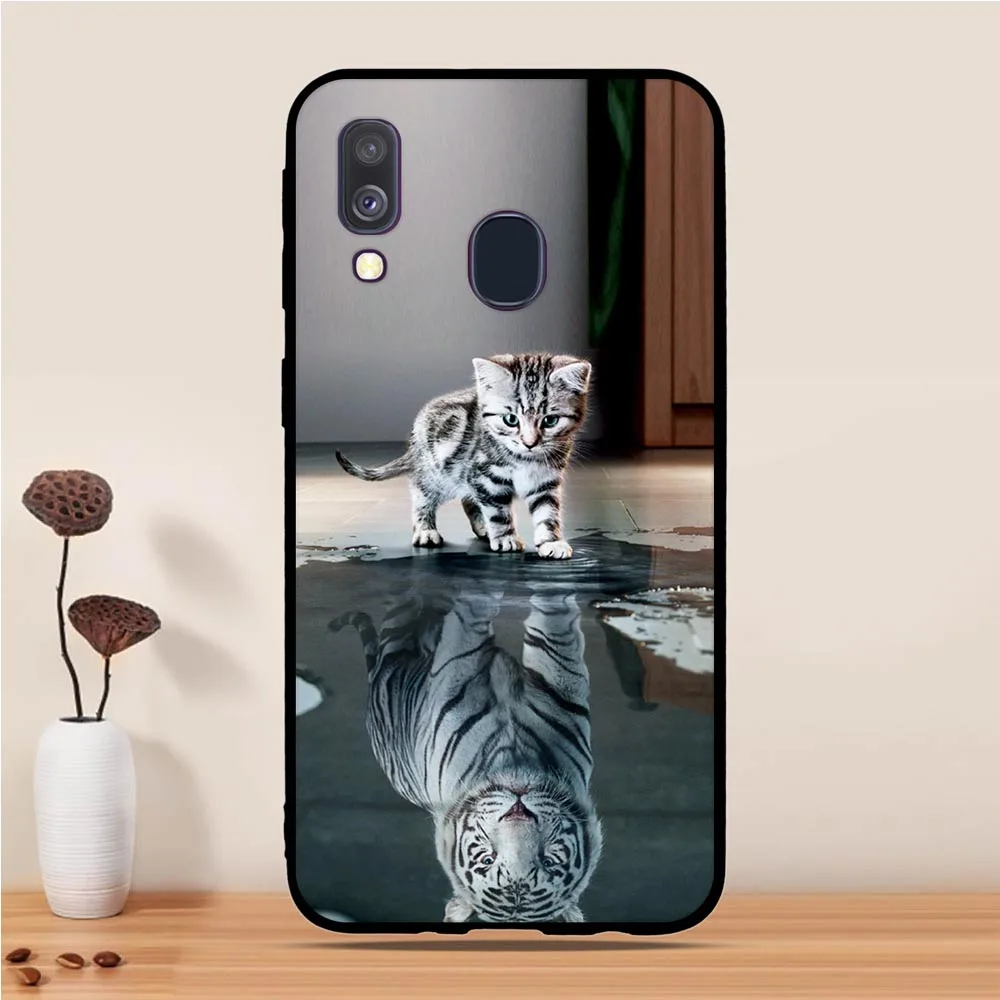 14 Чехол для samsung Galaxy A50 A30 A20 A40 A70 A10 чехол силикон для samsung Galaxy A10 чехол термополиуретановая накладка на заднюю панель для samsung A40 чехол - Цвет: 14