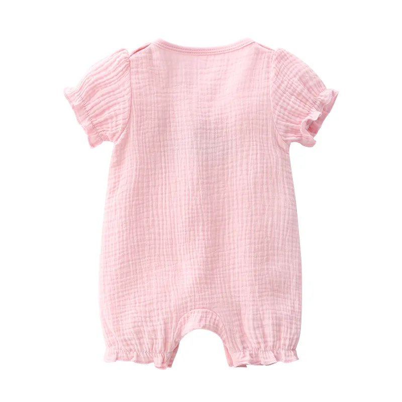 Детский комбинезон с короткими рукавами для малышей рюшами альпинизма из