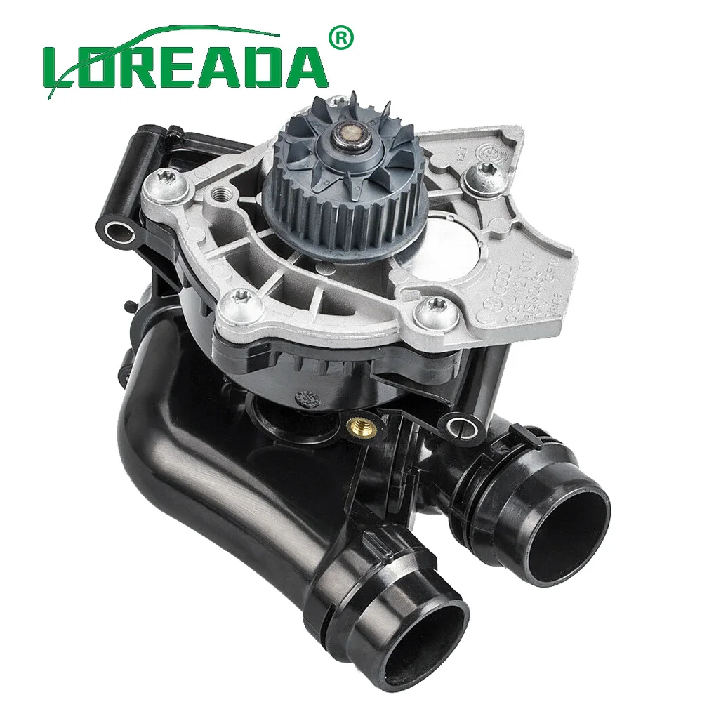 LOREADA 06H121026BA 06H121026AF 06H121026CF охлаждающий водяной насос Термостат в сборе для Audi A4 A5 Quattro Golf Passat