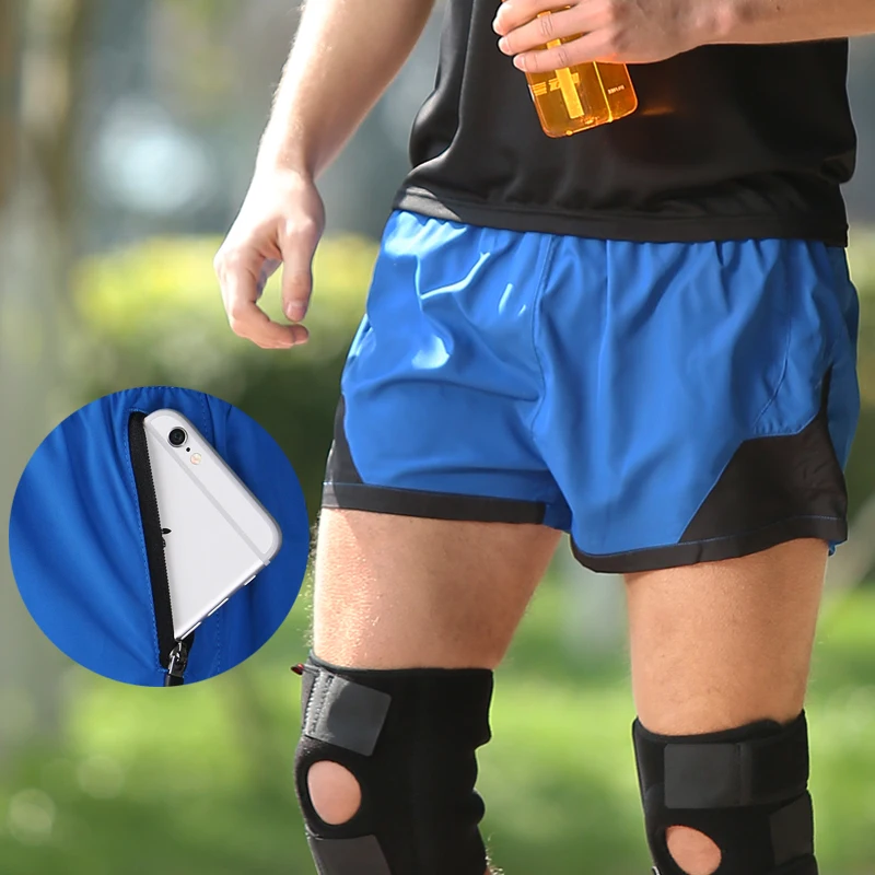 Спортивные шорты для бега фитнеса мужские быстросохнущие дышащие марафона|shorts