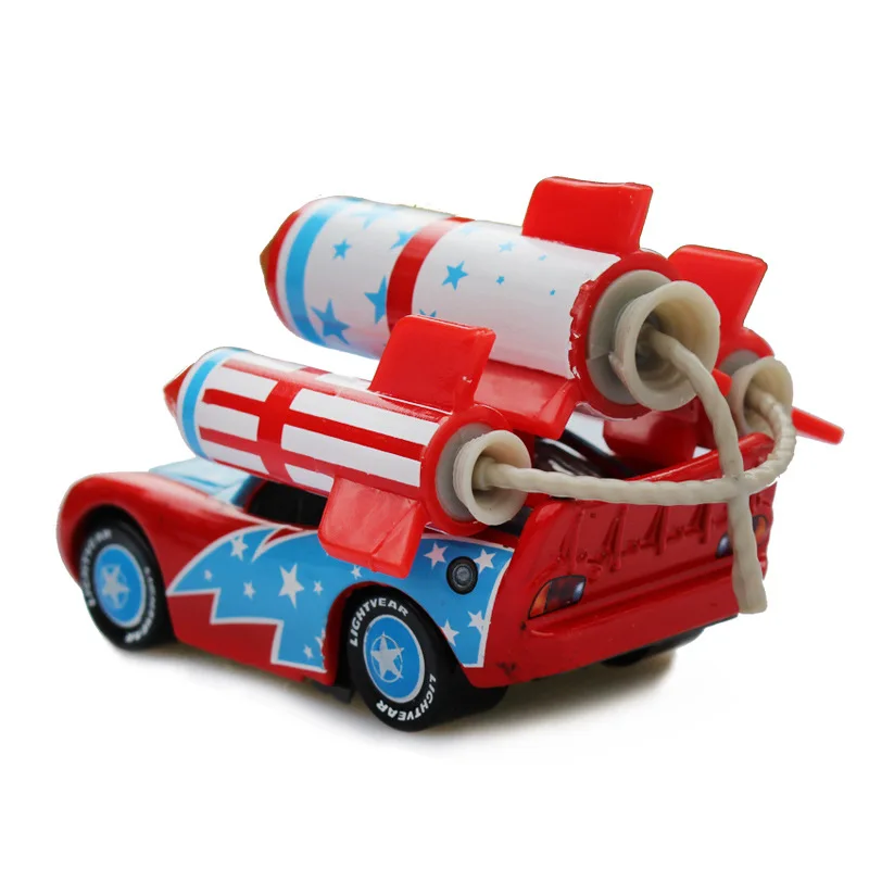 Disney Pixar Cars 2 3 Daredevil Lightning McQueen Металлический Литой Сплав Игрушечная модель