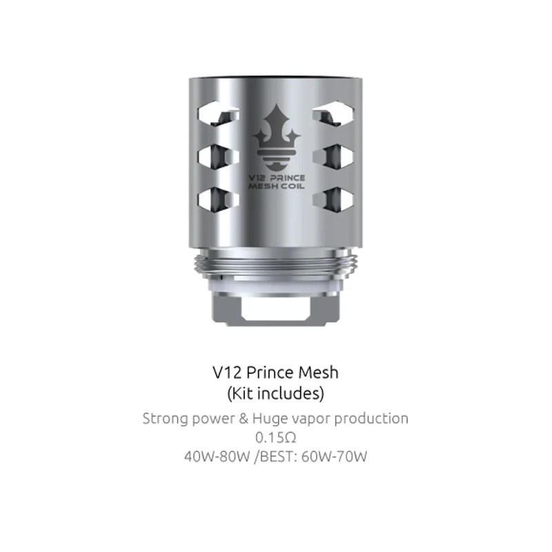 SMOK TFV12 Prince Coil V12 Prince RBA Q4 M4 X6 T10 Mesh dual mesh Core для TFV12 PRINCE Tank Eletronic сигаретные ядра