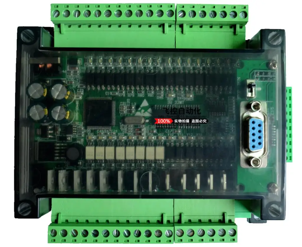 FX1N FX2N FX3U 32MT 6AD 2DA PLC 8x100 кГц импульсный RS232 RS485 Modbus RTU 24VDC для Mitsubishi PLC, может опционально
