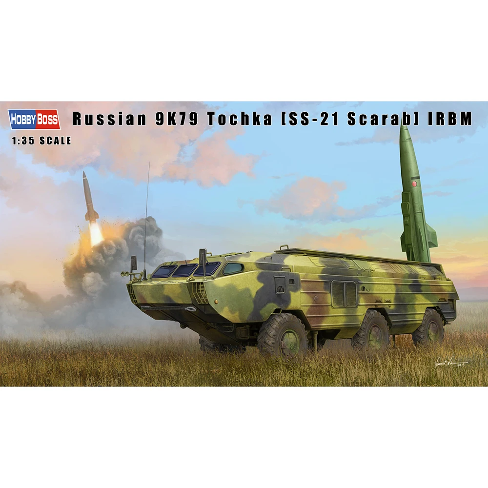 1/35 Хобби Босс 85509 русский 9K79 точка [SS-21 скарабей] IRBM модель хобби