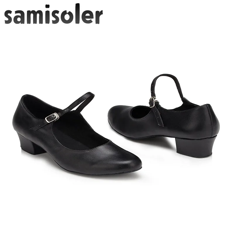 Samisoler/Новинка 2018 года обувь для латиноамериканских танцев Женская атласная на