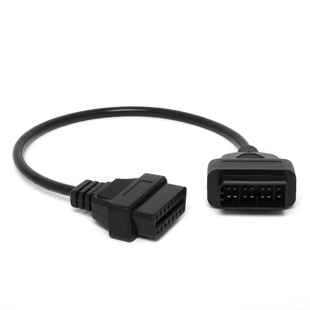 OBD OBDII DLC свинцовый удлинитель кабеля для Nissan 14Pin к OBD2 16 контактный гнездовой