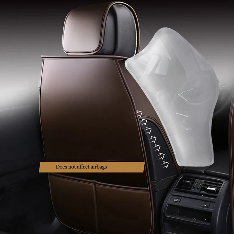 HeXinYan Leather Universal Car Seat Covers for Luxgen all models LuxgenU5 5 7SUV 6SUV SUV seats auto accessories car styling | Автомобили
