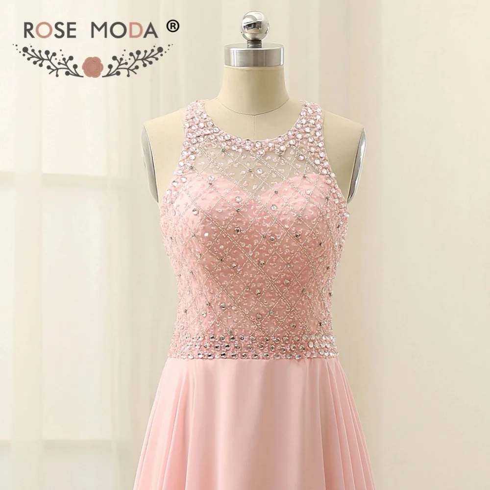 Розовое светильник для выпускного вечера с вышивкой из бисера|pink prom dress|light pink
