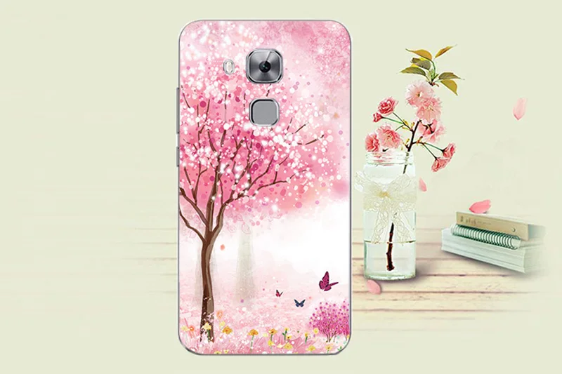 Чехол для телефона для huawei Ascend Коврики 7 чехол s Жесткий чехол с рисунком для huawei G630 G620S Y635 Y530 G730 G510 P7 P6 G7 G610 Fundas Capa