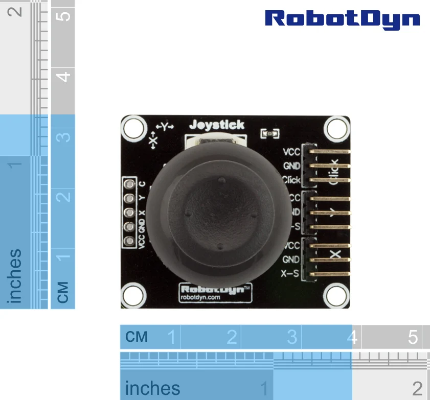 Модуль джойстика (собранный)|joystick interface|joystick industrialmodulation spectrum |