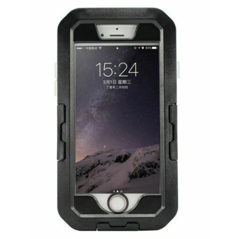For 8 P7 6s 6 Plus 360 градусов Водонепроницаемый держатель для мобильного телефона, велосипеда, мотоцикла, чехол-сумка для iphone XS Max XR X 8 для samsung Galaxy S9 - Цвет: For 8 P7 6s 6 Plus