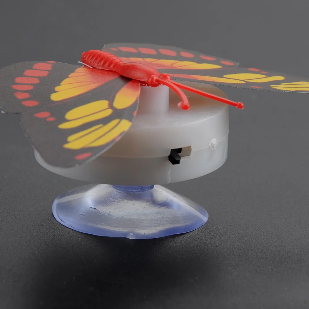 10Pcs ABS Beautiful Butterfly LED Night Light Lamp with Suction Pad Multicolor Send in Random | Освещение