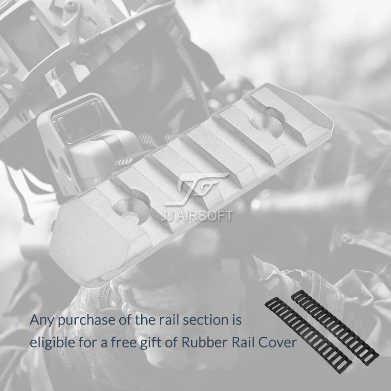 ACI 5 слотов KeyMod Rail CNC легкий (черный/красный/песочный/серебристый) купить один