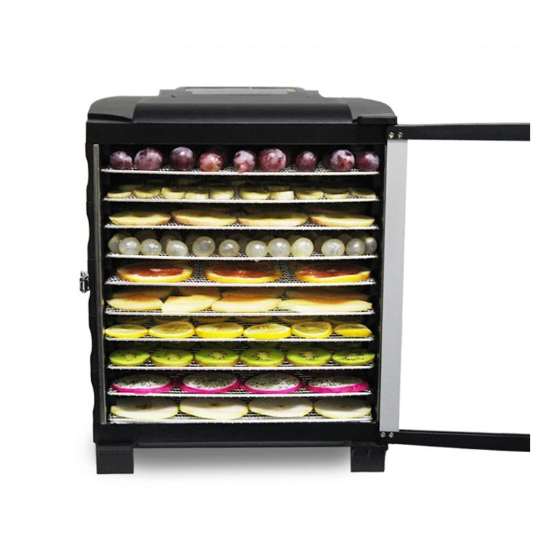 Commercial Dryer For Vegetables And Fruits 10-layer Stainless Steel Food Dehydrator Electric Vegetable Dryer FD-410