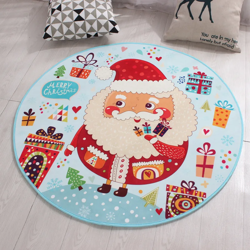 Круглые ковры серии Elk для гостиной компьютерный коврик стульев Детская игровая