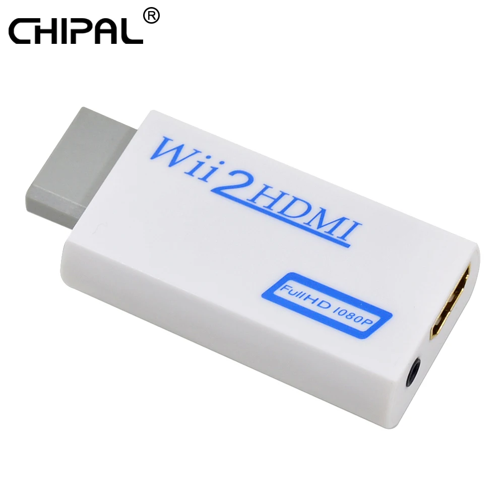 Адаптер CHIPAL Wii 2HDMI для HDMI преобразователь с поддержкой Full HD 720P 1080P 3 5 мм аудио и