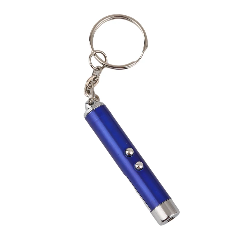 blue Креативный светодиодный светильник, лазерные игрушки для кошек, красная лазерная ручка, для кошек, стержни, видимый светильник, забавные интерактивные товары для домашних животных, игрушки - Цвет: blue