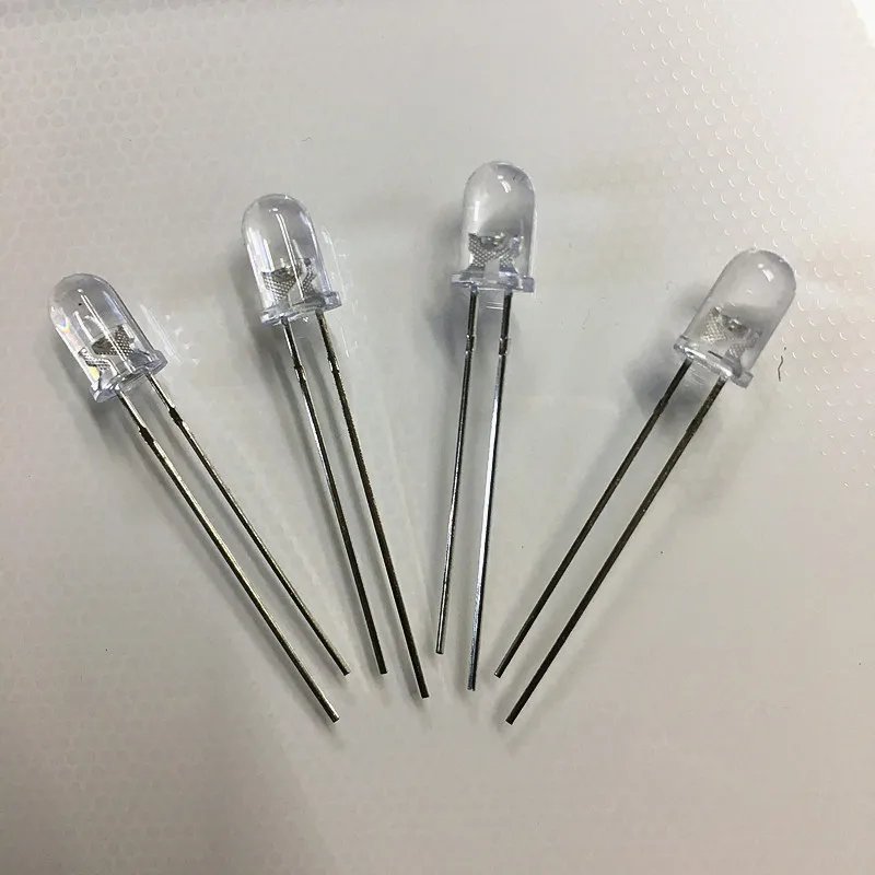 

1000PCS/pack 5mm LED Flicker Diodes Flashing Red or yellow Blinking Emitting Diode Flickering Flash Blink Self-flashing