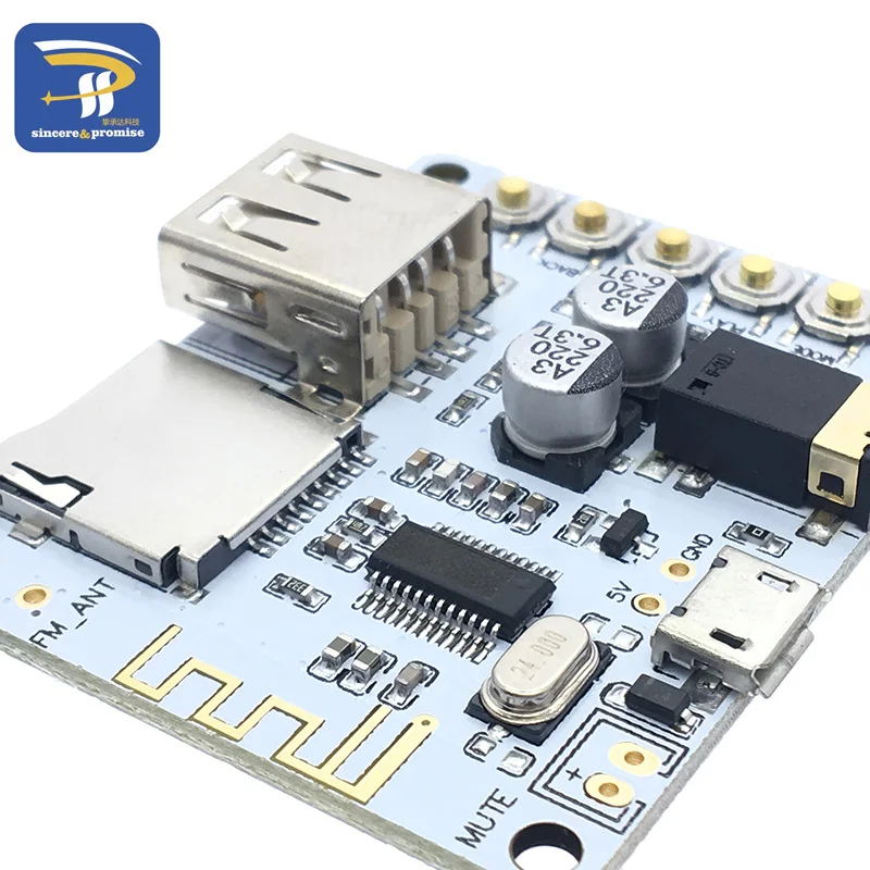 Bluetooth аудио приемник плата с USB TF слот для карты декодирования воспроизведения предусилитель выход A7-004 5 в 2,1 беспроводной стерео музыкальный модуль