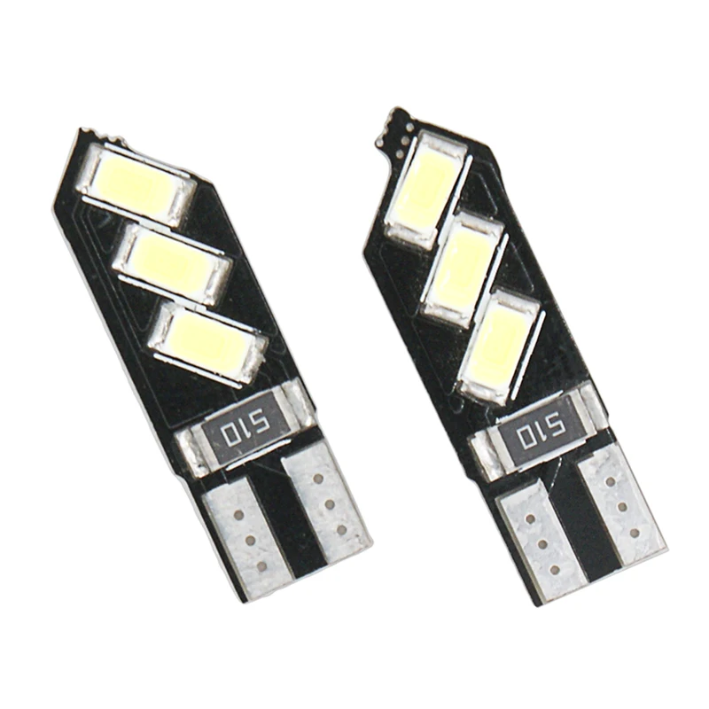 10 шт. автомобисветильник светодиодсветодиодный лампы LYMOYO T10 W5W canbus 5630 6SMD 6led без