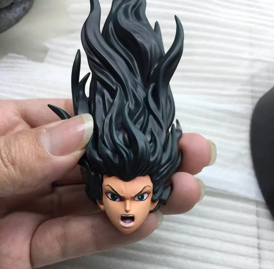 Модель вентиляторов Святого Сейя Бронзовая статуя Святого 55 см Shiryu Mount Lu Rise Dragon GK смола статуя фигурка для коллекции