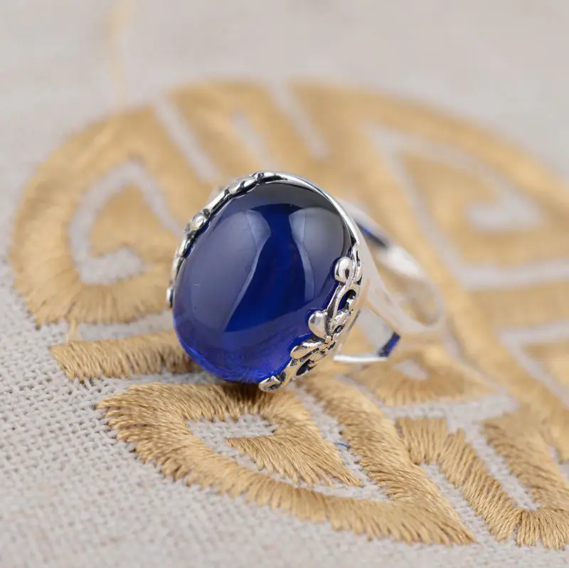 Серебряный женский модный стильный взрывобезопасный кулон эллипса S925 |