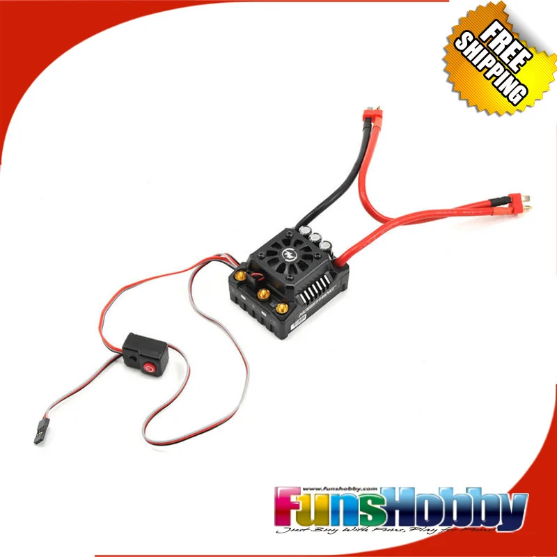 Hobbywing EZRUN Max8 V3 150A водонепроницаемый бесщеточный ESC для RC 1/8 Traxxas E-REVO Traxxas Summit HPI Savage Thunder Tiger(T Plug