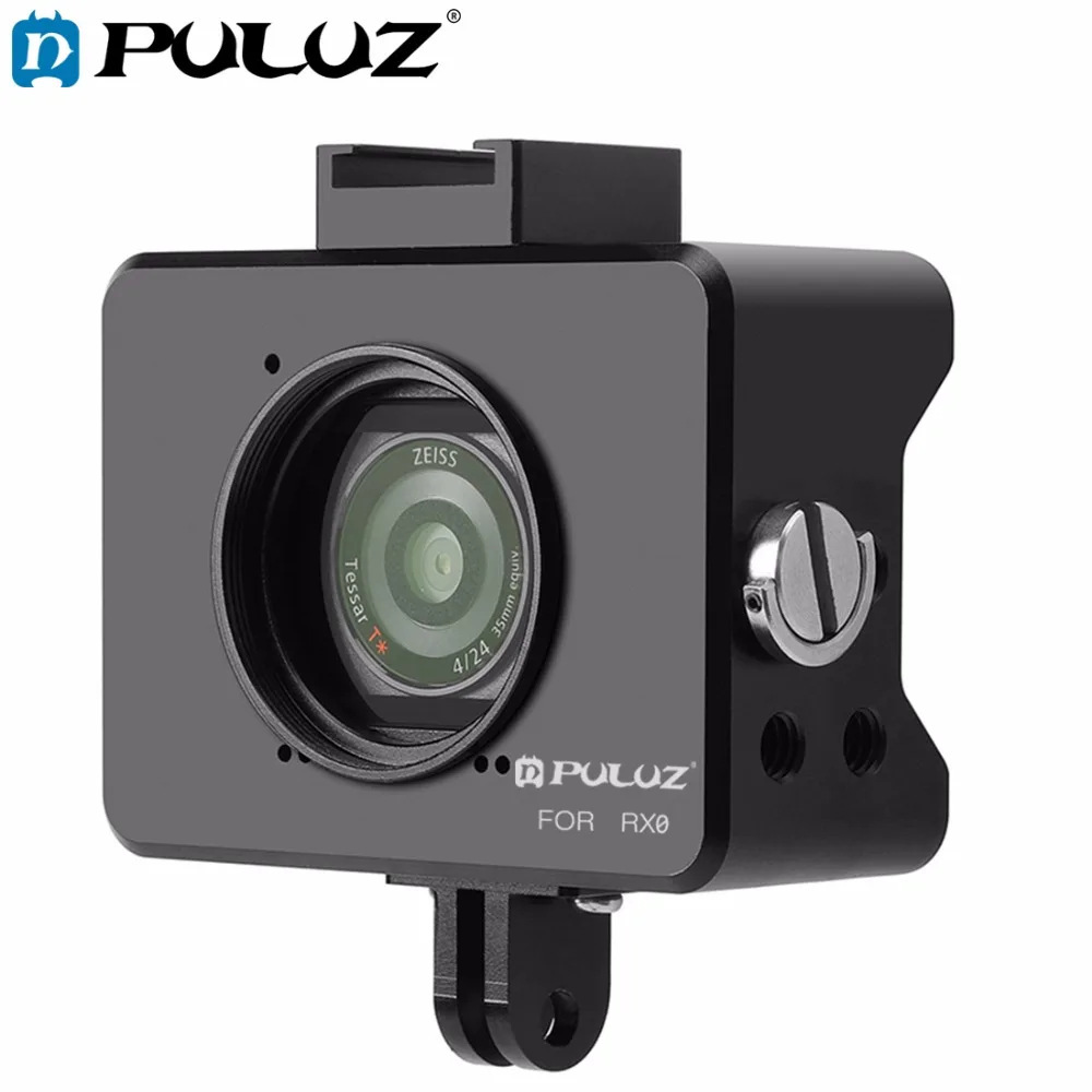 PULUZ для sony RX0 Корпус в виде ракушки ЧПУ Алюминий сплав Защитная клетка с