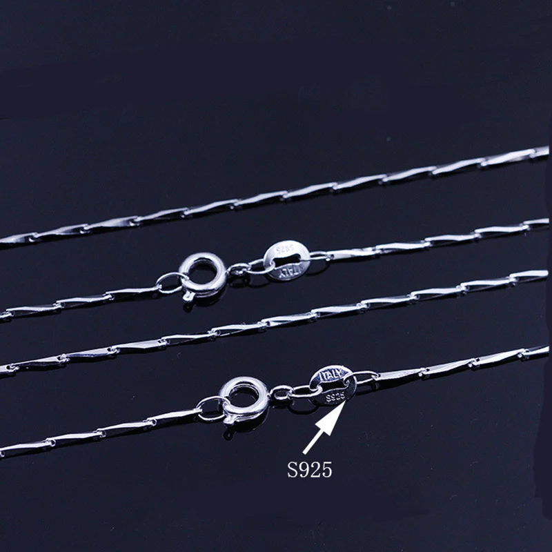 Цепочка с семенами дыни для женщин и мужчин короткая цепь серебристого цвета