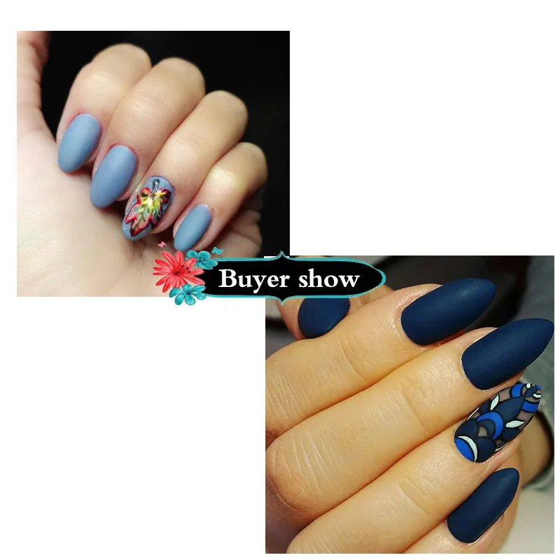 Beateal 8ML Matte Top Coat Nail Art Design High Quality UV LED Base No Sticky Layer Soak off Matt Topcoat | Красота и здоровье