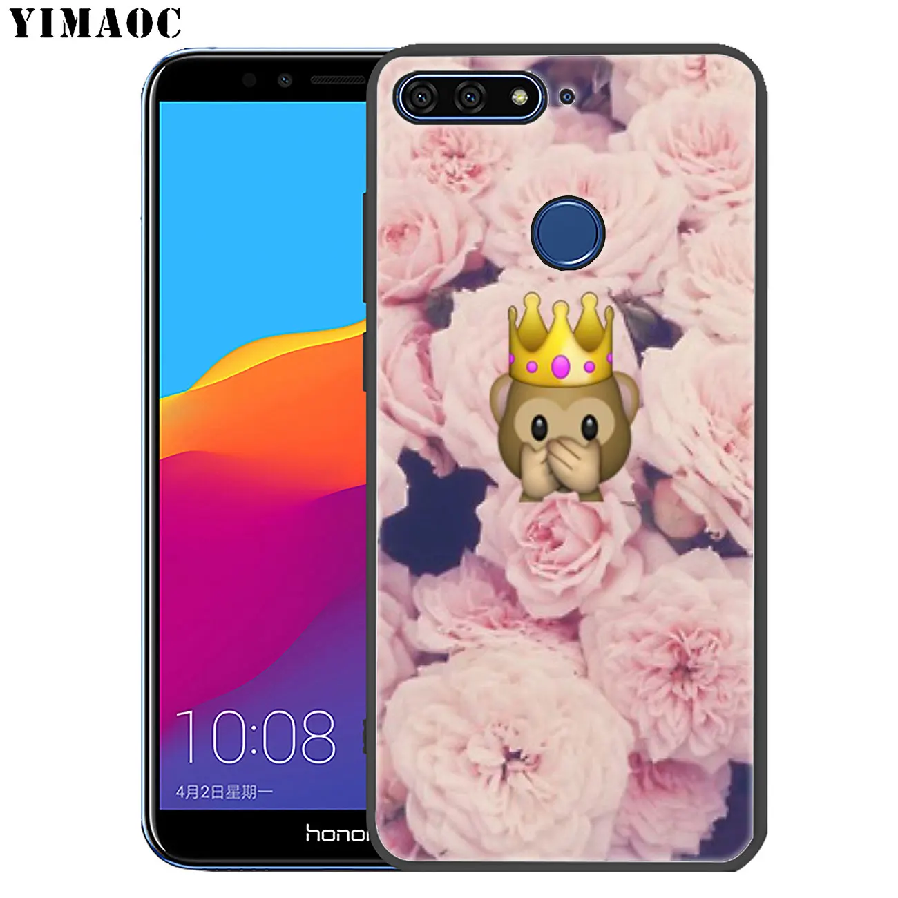 Мягкий силиконовый чехол YIMAOC PRINCESS Queen boss crown king для Huawei Honor 20 Pro 8C 8X 8 9 9X 10 Lite 7X 7A