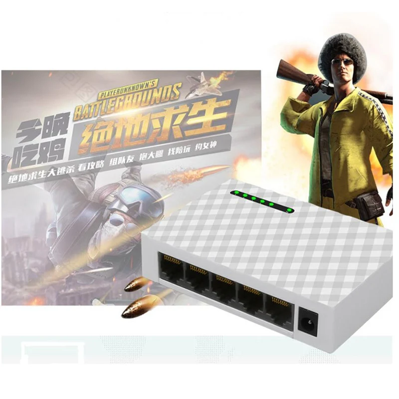 Мини 5-Порты и разъёмы Desktop гигабитный коммутатор PoE Fast Ethernet коммутатор сетевой коммутатор Gigabit 1000 Мбит порт LAN Hub адаптер полный или полудуплекс обмена