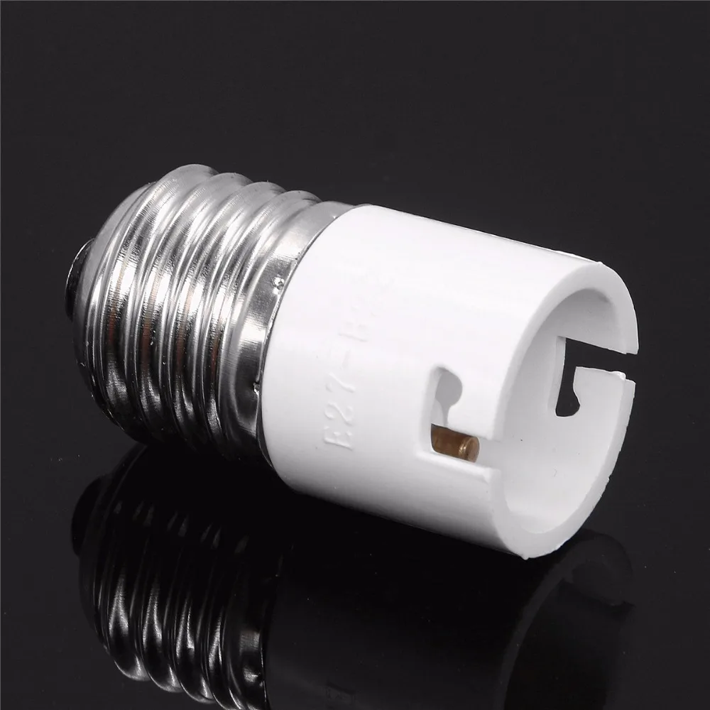 E27 to B22 Lamp Holder Converter Fireproof Material Base Socket Adapter For LED Corn Light Bulbs | Лампы и освещение