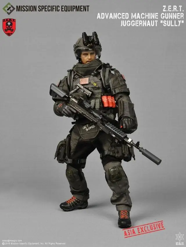 Экшн фигурки MSE Z.E.R.T Es 1/6 Advanced Machine Gunner|Игровые и трансформеры| |