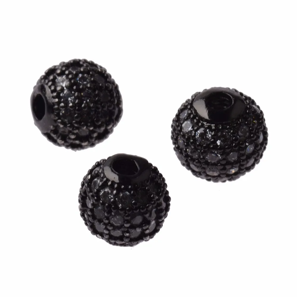 2020 роскошная Корона Сделай Сам медные бусины для Унисекс Браслет кубический