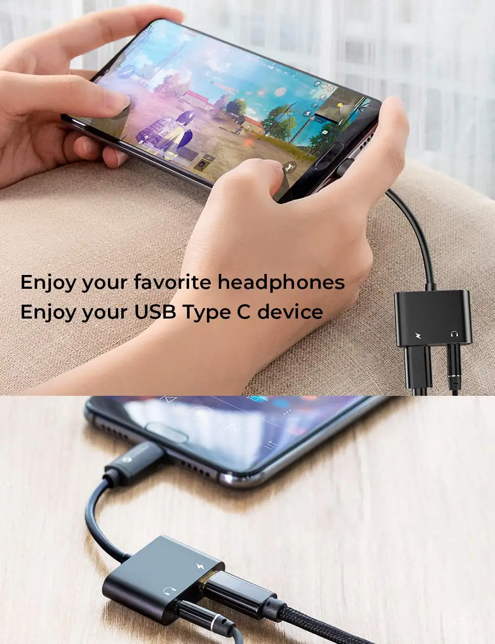 Usb type C до 3,5 мм разъем для наушников адаптер для Leeco Le Max 2/Pro 3 S3 Aux аудио кабель зарядное устройство для наушников зарядный USB-C конвертер
