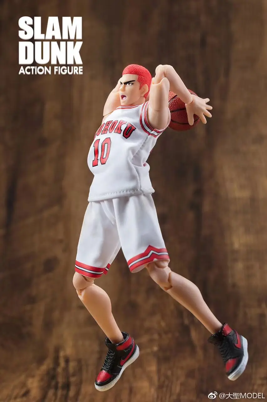 Отличные игрушки дазин ханамичи сакураги экшн фигурка SLAM DUNK GT Модель № 10 белая