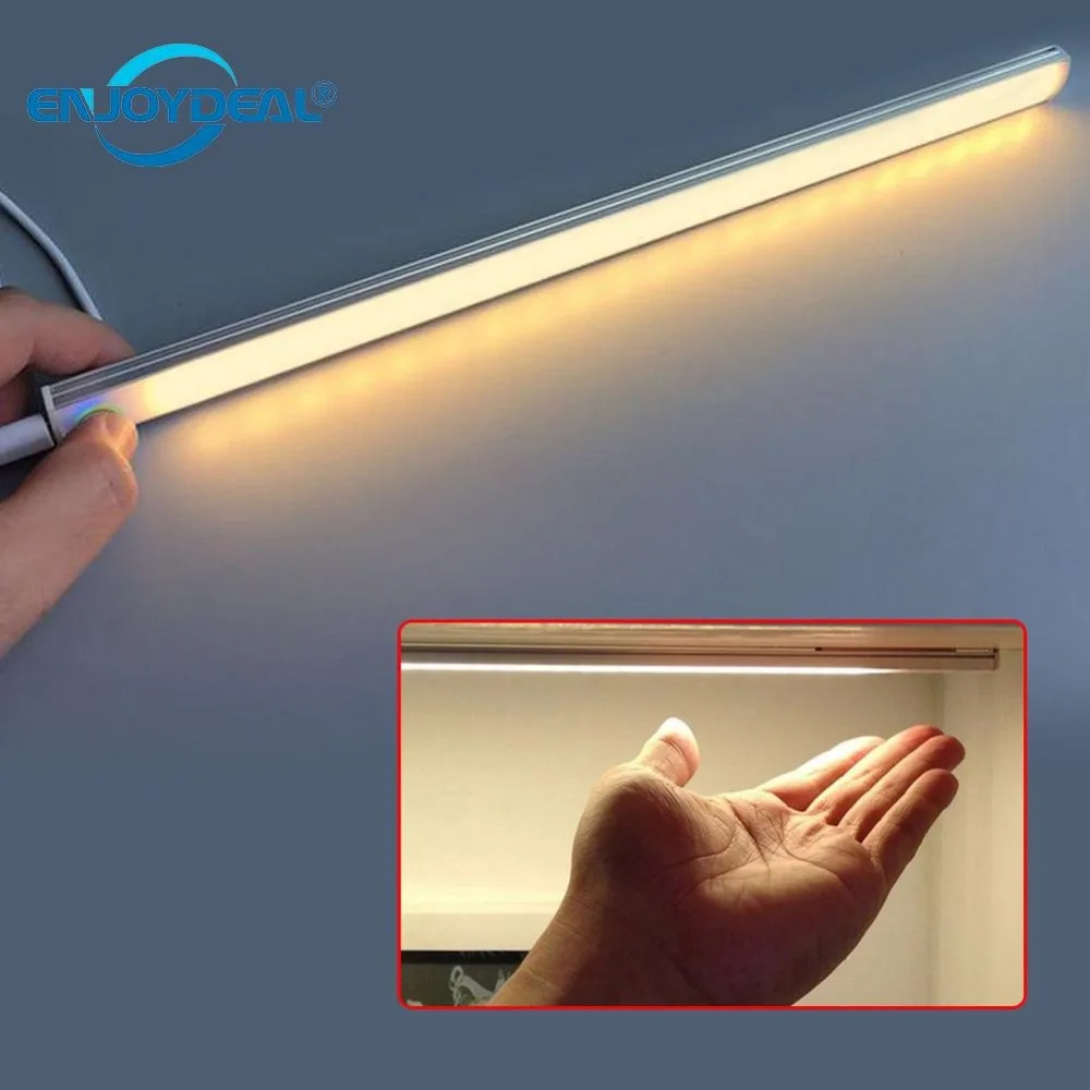 21led 6 Вт USB Touch Сенсор света светодиодные лампы бар ультратонкие Шкаф Кабинет лампа