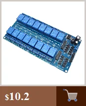 10 шт. 5 в 2 канала релейный модуль щит для Arduin ARM PIC AVR DSP электронный. Мы являемся производителем