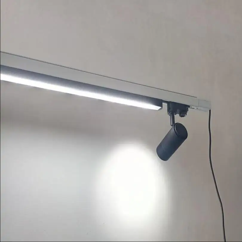 Новинка 2019 модный художественный длинный трек 20 Вт 40 CREE светодиодная рельсовая