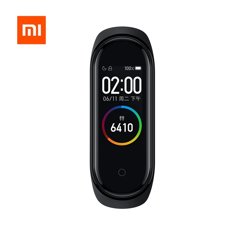 Новинка, Xiaomi mi-браслет 4, умный браслет, Bluetooth 5,0, пульсометр, фитнес-браслет, Amoled, цветной сенсорный экран, mi Band 4