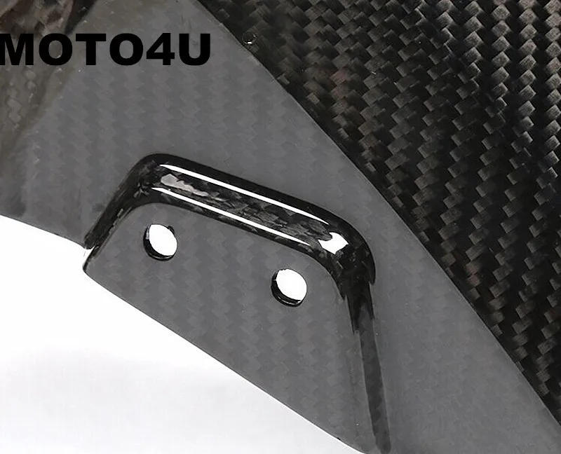 MOTO4U для Yamaha MT09 MT-09 FZ-09 2014-2017 мотоциклетные углеродное волокно переднее крыло